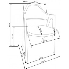 Virtuves krēsls K344